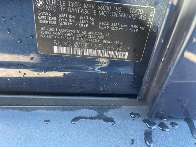 5UXZW0C58BL656461 Bmw X5 Xdrive3 2011. Фото: 9