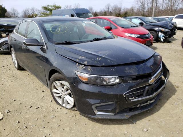 Salvage cars for sale from Copart Windsor, NJ: 2017 Chevrolet Malibu LT