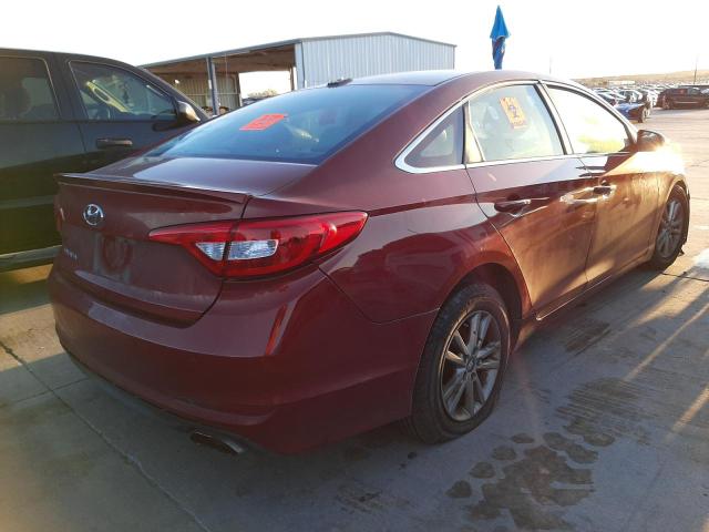 2015 HYUNDAI SONATA SE 5NPE24AF3FH063048