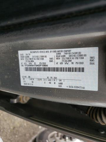 2019 FORD F450 SUPER 1FD0W4HT8KEF10800