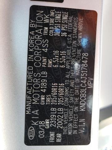 2018 KIA NIRO FE KNDCB3LC4J5178478