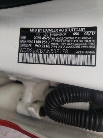 2018 MERCEDES-BENZ CLA 45 AMG WDDSJ5CB7JN507178