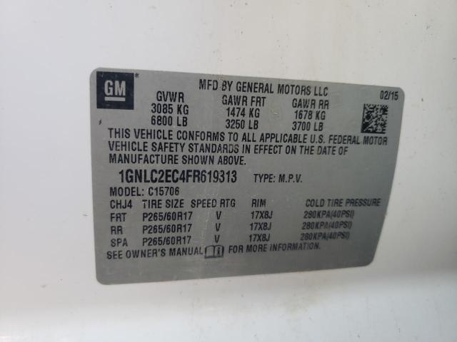 2015 CHEVROLET TAHOE POLI 1GNLC2EC4FR619313