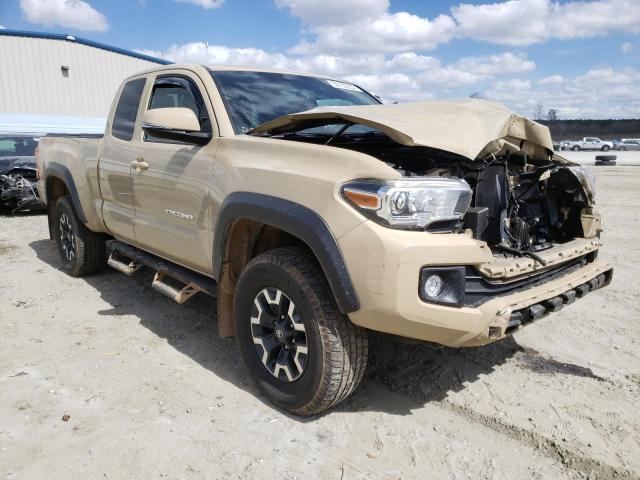 Salvage trucks for sale at Spartanburg, SC auction: 2017 Toyota Tacoma ACC