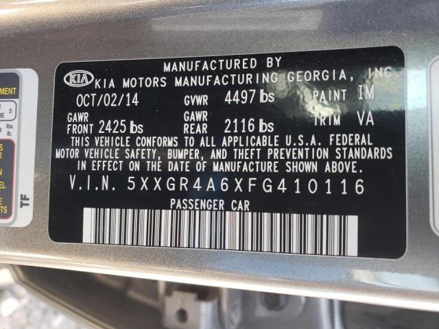 2015 KIA OPTIMA SX 5XXGR4A6XFG410116