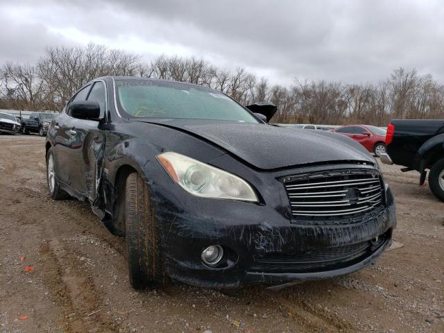 Salvage cars for sale at Oklahoma City, OK auction: 2012 Infiniti M35H