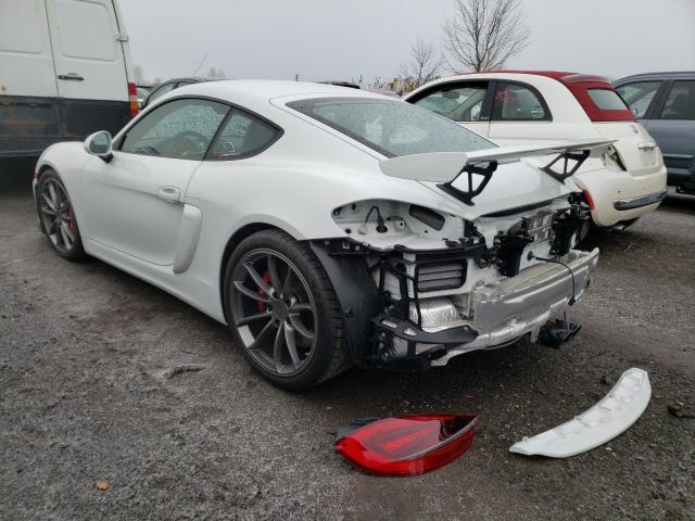 2016 PORSCHE CAYMAN GT4 WP0AC2A80GK192353