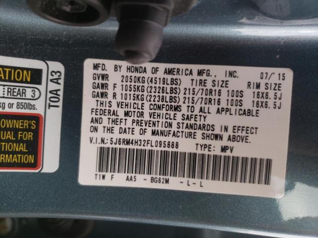 2015 HONDA CR-V LX 5J6RM4H32FL095888