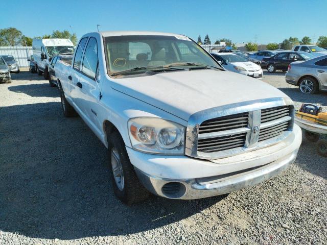 Salvage cars for sale from Copart Sacramento, CA: 2008 Dodge RAM 1500 S