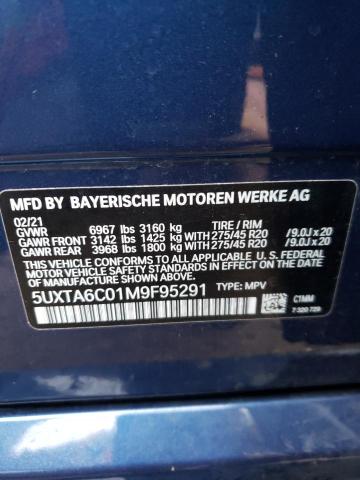 5UXTA6C01M9F95291 BMW X5 XDRIVE4 10