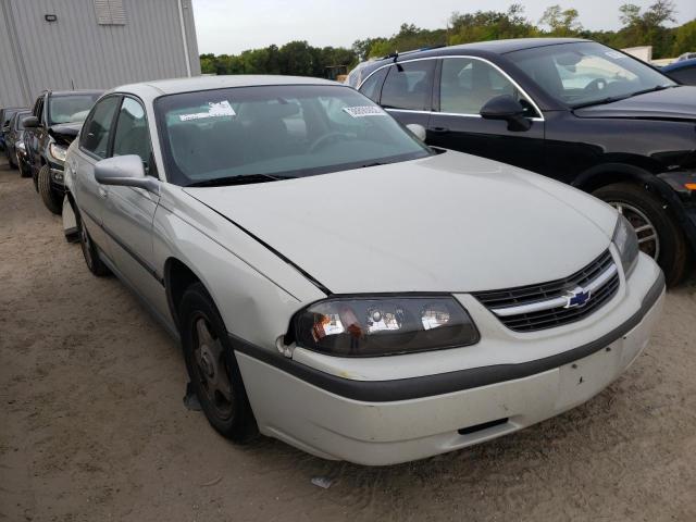Salvage cars for sale at Jacksonville, FL auction: 2003 Chevrolet Impala