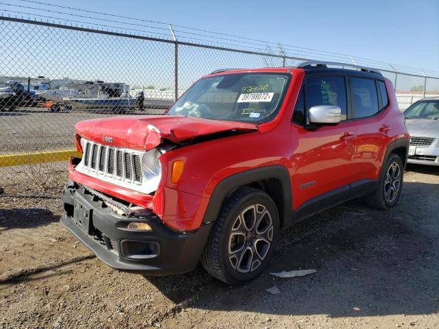 2017 JEEP RENEGADE L ZACCJADBXHPE92540