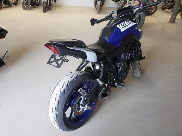 2021 YAMAHA MT07 JYARM32E4MA001783