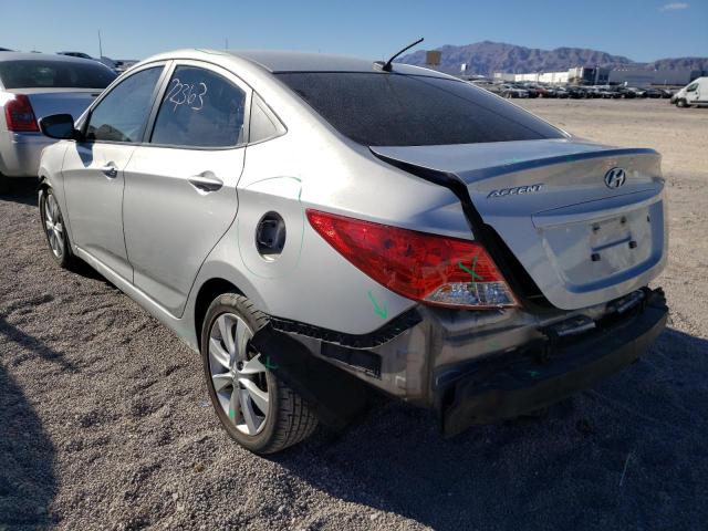 KMHCU4AE2EU776094 Hyundai Accent Gls 2014. Фото: 2