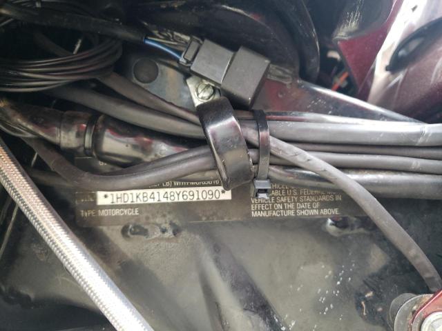 2008 HARLEY-DAVIDSON FLHX 1HD1KB4148Y691090