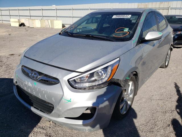 KMHCU4AE2EU776094 Hyundai Accent Gls 2014. Фото: 1