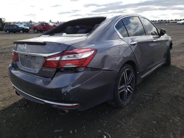 1HGCR2F57GA192038 Honda Accord Spo 2016. Фото: 3
