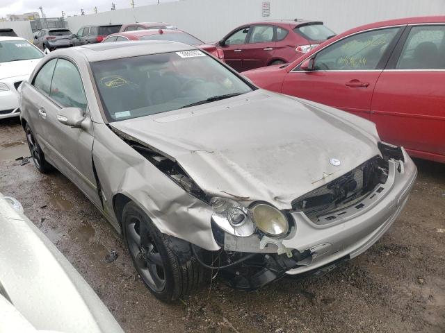 Salvage cars for sale at Chicago Heights, IL auction: 2004 Mercedes-Benz CLK 320C