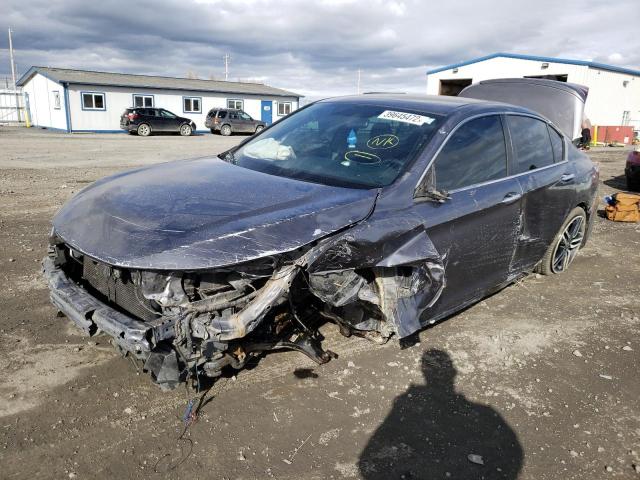 1HGCR2F57GA192038 Honda Accord Spo 2016. Фото: 1