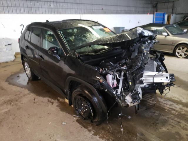 Salvage cars for sale at Candia, NH auction: 2021 Toyota Rav4 LE