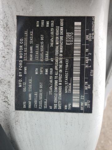 NM0LS7AN5CT119432 Ford Transit Co 2012. Фото: 9