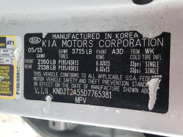 Фото: KNDJT2A55D7765381 - 10