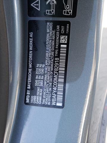 2021 BMW M850XI WBAFY4C00MCF82918