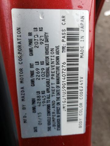 JM1GJ1U59G1407276 Mazda 6 Sport 2016. Фото: 9