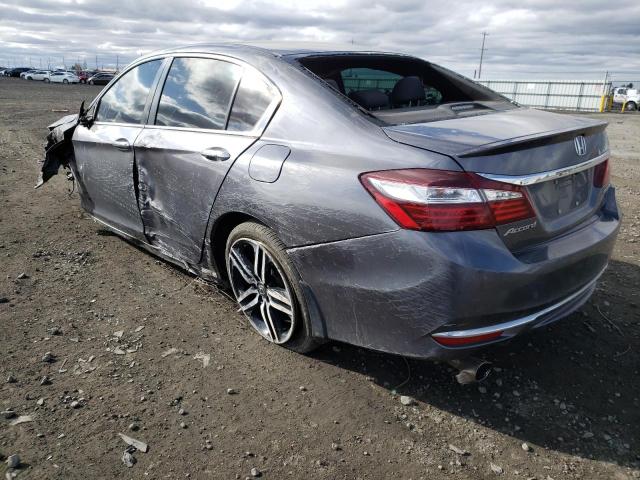 1HGCR2F57GA192038 Honda Accord Spo 2016. Фото: 2
