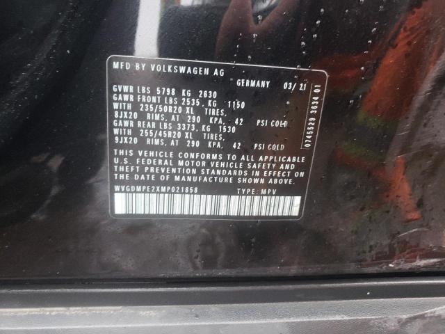 2021 VOLKSWAGEN ID.4 FIRST WVGDMPE2XMP021858