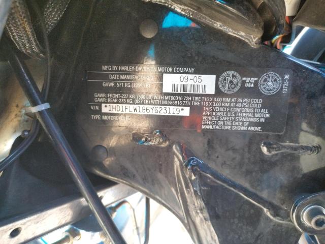 2006 HARLEY-DAVIDSON FLHTCUI SH 1HD1FLW186Y623119