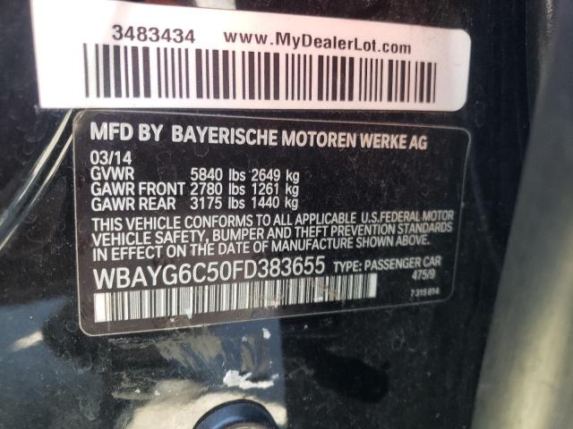2015 BMW 740 LD XDR WBAYG6C50FD383655