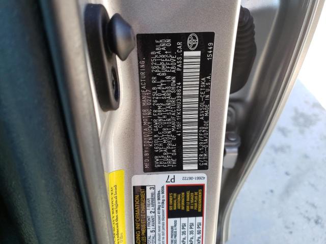 2017 TOYOTA CAMRY LE 4T1BF1FK0HU398624