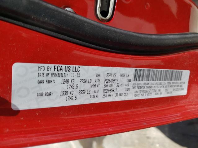 2016 DODGE JOURNEY SX 3C4PDDBG1GT173740
