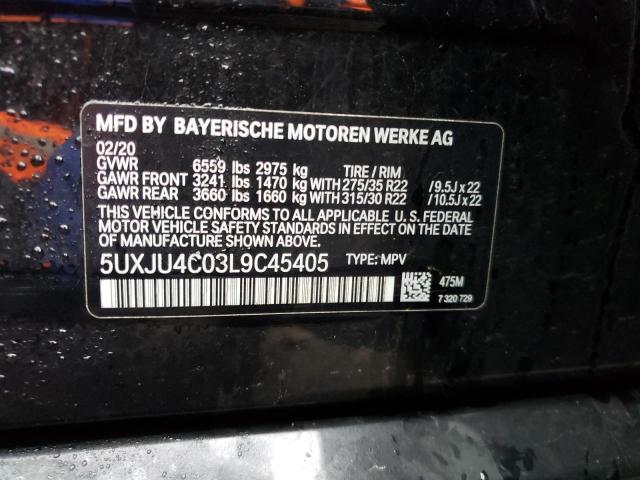 2020 BMW X5 M50I 5UXJU4C03L9C45405