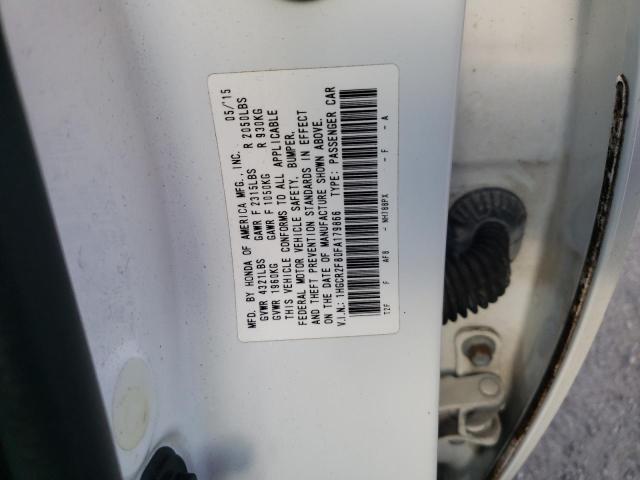 2015 HONDA ACCORD EXL 1HGCR2F80FA179866
