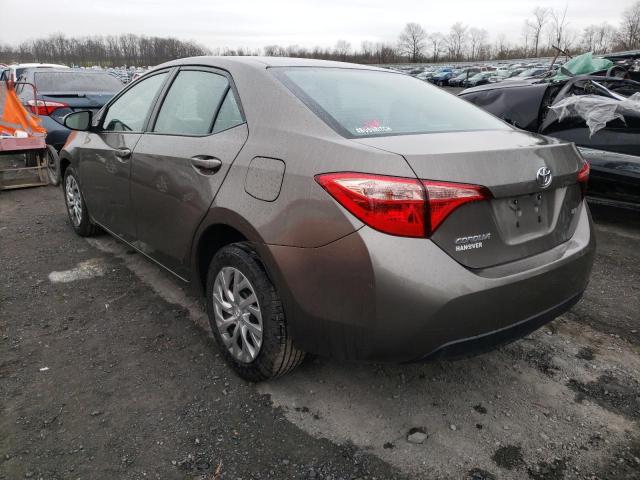 2019 TOYOTA COROLLA L 2T1BURHE2KC196789