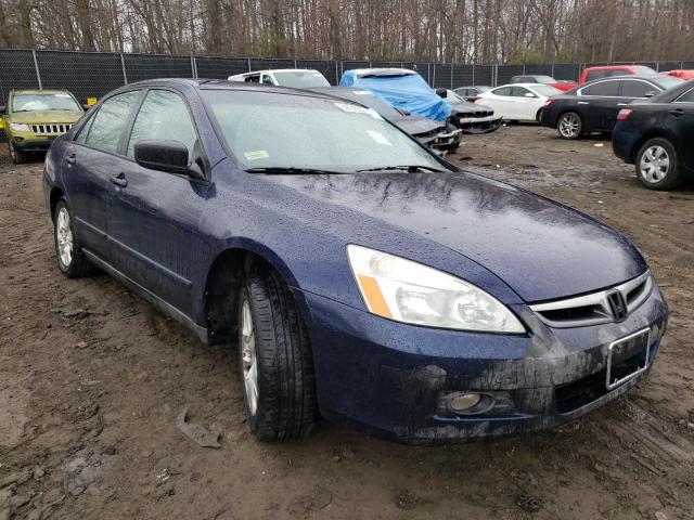 Salvage cars for sale from Copart Waldorf, MD: 2007 Honda Accord VAL