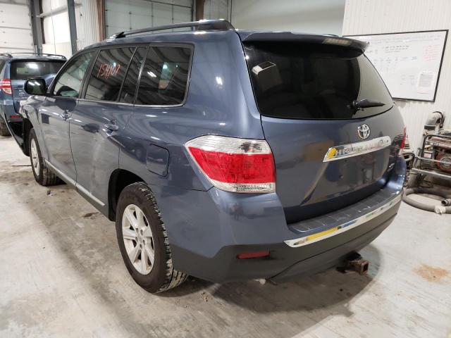 5TDBK3EH3DS199387 Toyota Highlander 2013. Фото: 2