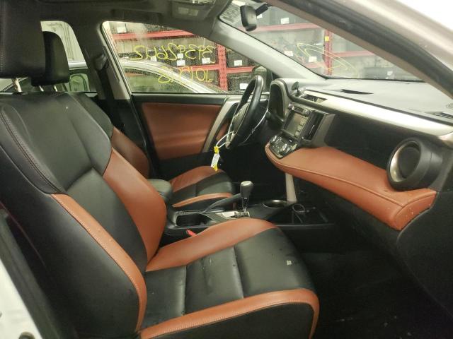 Паркетники TOYOTA RAV4 2015 Белый