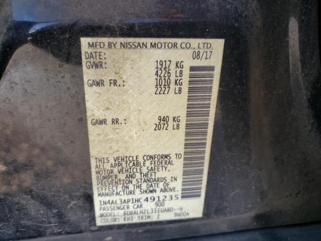 2017 NISSAN ALTIMA 2.5 1N4AL3AP1HC491235