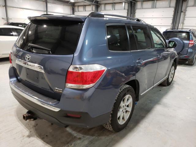 5TDBK3EH3DS199387 Toyota Highlander 2013. Фото: 3