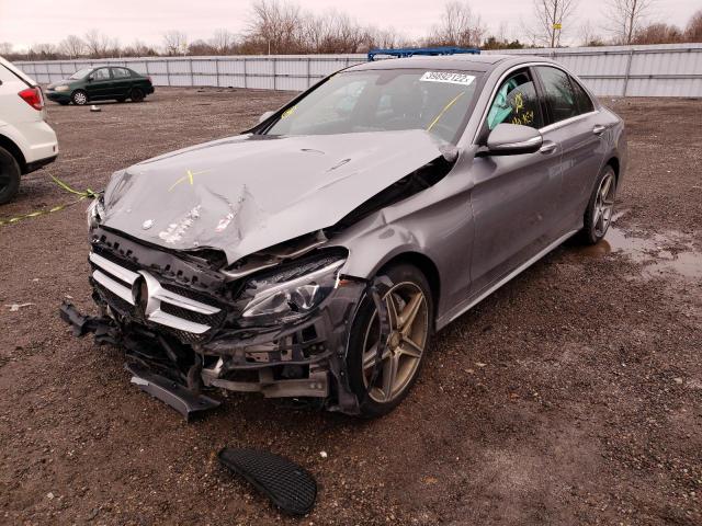 2015 MERCEDES-BENZ C 400 4MAT 55SWF6GB7FU029930