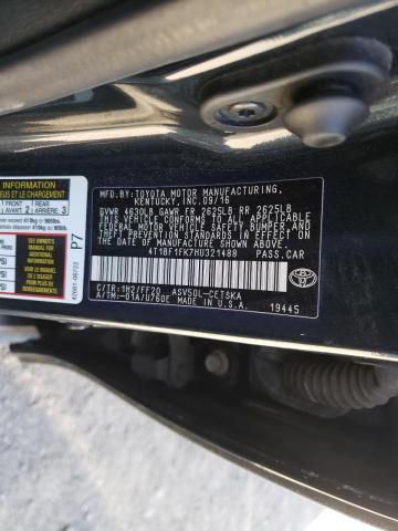 2017 TOYOTA CAMRY LE/X 4T1BF1FK7HU321488