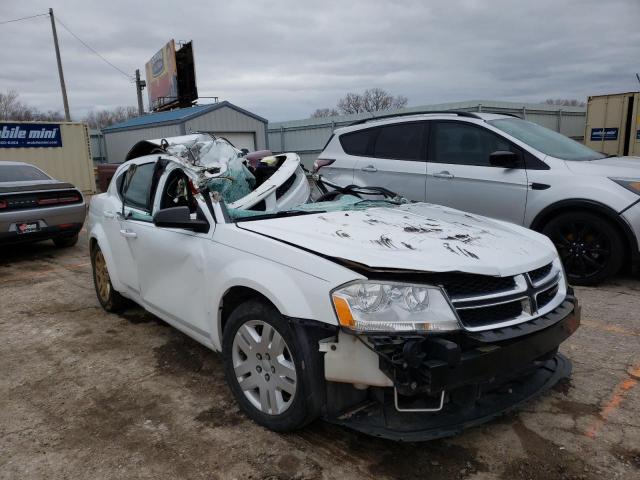 Salvage cars for sale from Copart Wichita, KS: 2014 Dodge Avenger SE