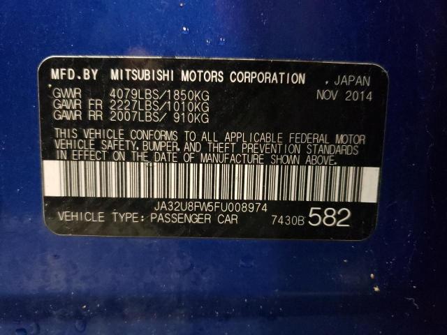 2015 MITSUBISHI LANCER GT JA32U8FW5FU008974