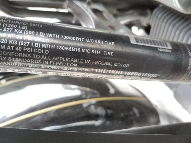 1HD1KNL18EB616930 Harley-Davidson Flhtk Shri 2014. Фото: 9