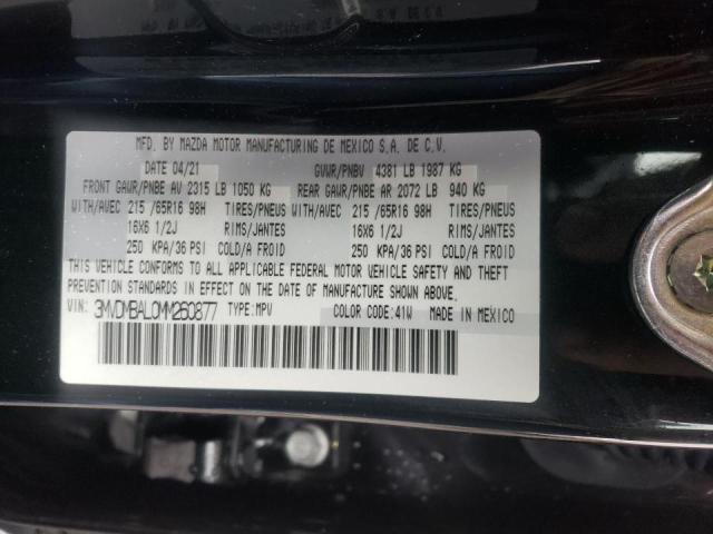 3MVDMBAL0MM260877 Mazda Cx-30 2021. Фото: 9