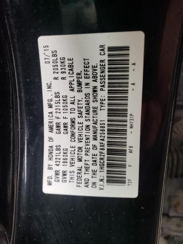 2015 HONDA ACCORD EXL 1HGCR2F8XFA258851
