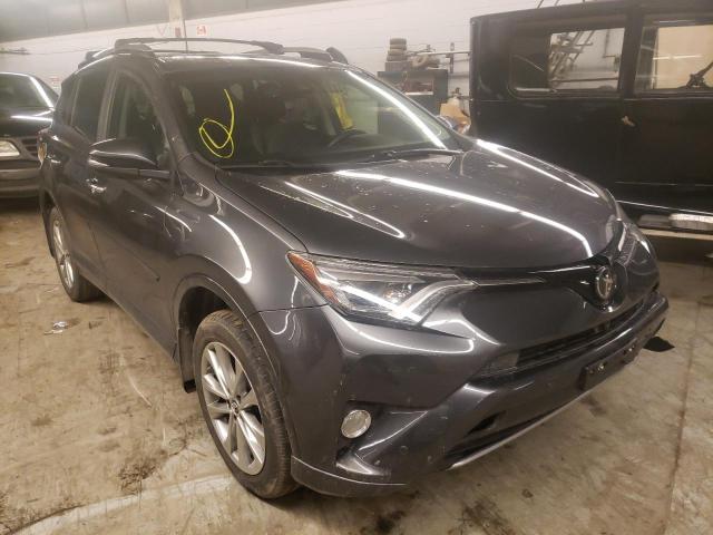 Salvage cars for sale from Copart Wheeling, IL: 2017 Toyota Rav4 Limited